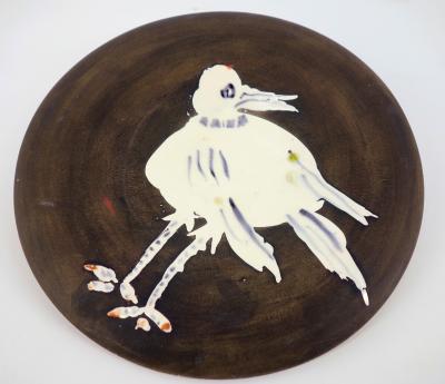 Pablo Picasso : Oiseau - Céramique signée - Madoura 2