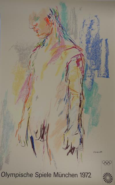 Oskar Kokoschka: Éphèbe - Signed lithograph 2