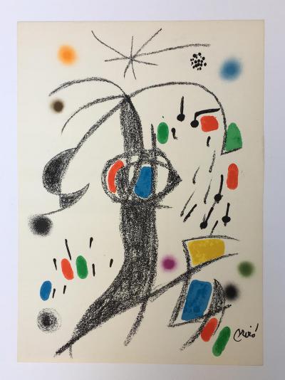 Joan MIRO - Maravillas 4, 1975 - Lithographie 2