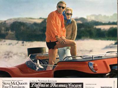 Jeu complet des 15 lobby cards de l’affaire Thomas Crown-Circa 1968 2