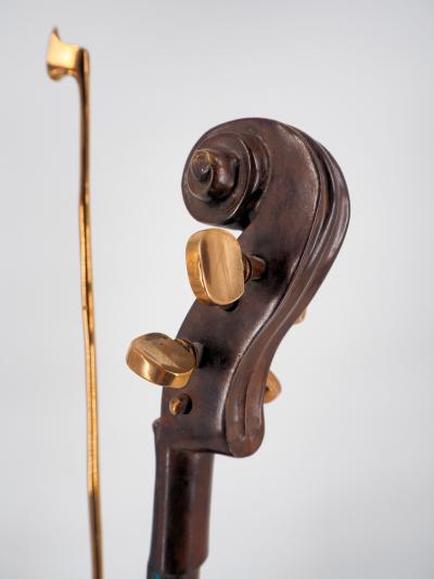 ARMAN - Violon cubiste n°2, Sculpture originale en bronze, Signée 2