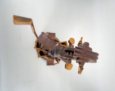 ARMAN - Violon cubiste n°2, Sculpture originale en bronze, Signée 2