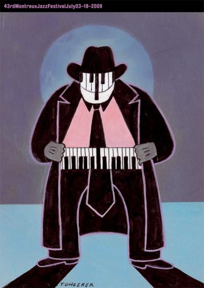 Tomi Ungerer, Montreux Jazz 2009, Sérigraphie 2