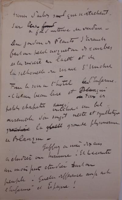 Paul Signac - Carnet de dessins, notes (Bruges, Mont St Michel) 2