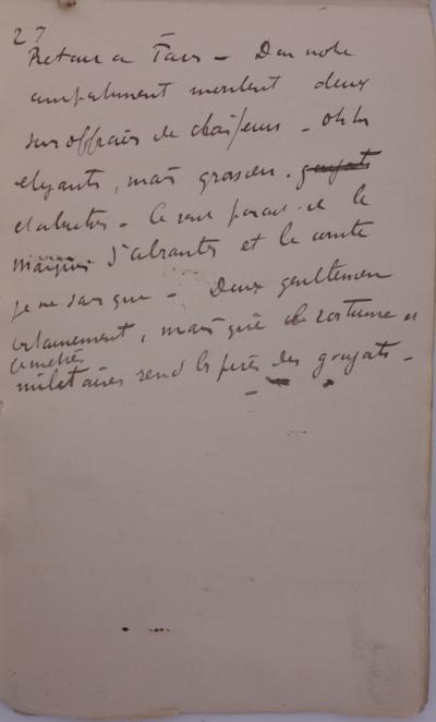 Paul Signac - Carnet de dessins, notes (Bruges, Mont St Michel) 2