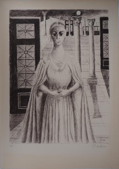 Paul DELVAUX : L’Impératrice - Lithographie originale Signée 2