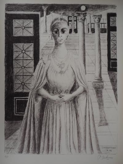 Paul DELVAUX : L’Impératrice - Lithographie originale Signée 2