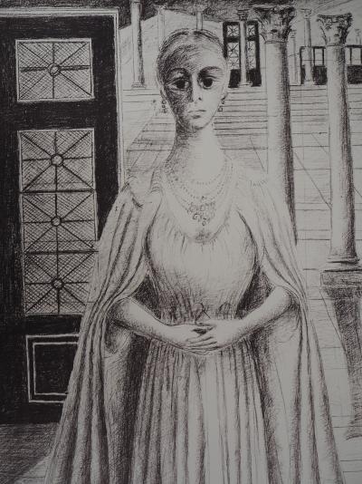 Paul DELVAUX : L’Impératrice - Lithographie originale Signée 2
