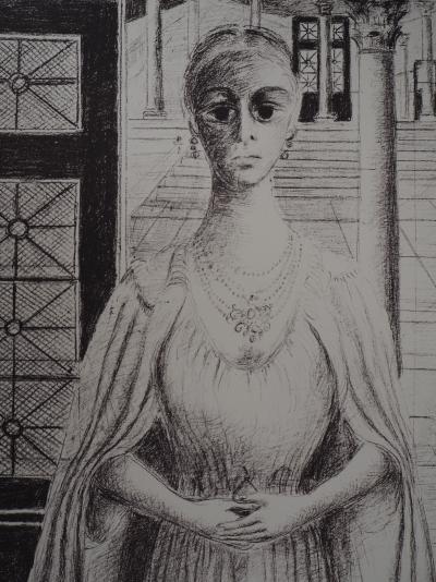 Paul DELVAUX : L’Impératrice - Lithographie originale Signée 2