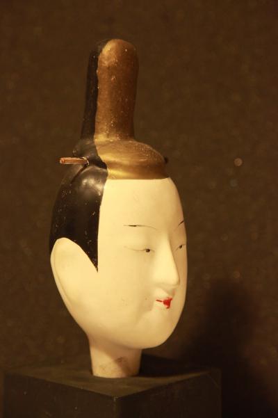 Tête poupée japonaise signée avec inscriptions 2