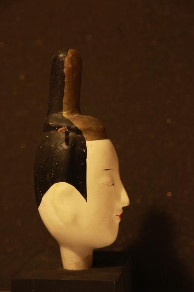 Tête poupée japonaise signée avec inscriptions 2