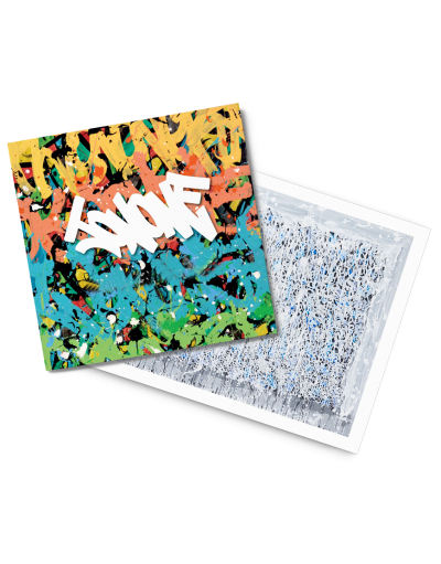 JonOne Cactus 2018 sur du papier velours , signé et numéroté par l’artiste dans une édition /100 2