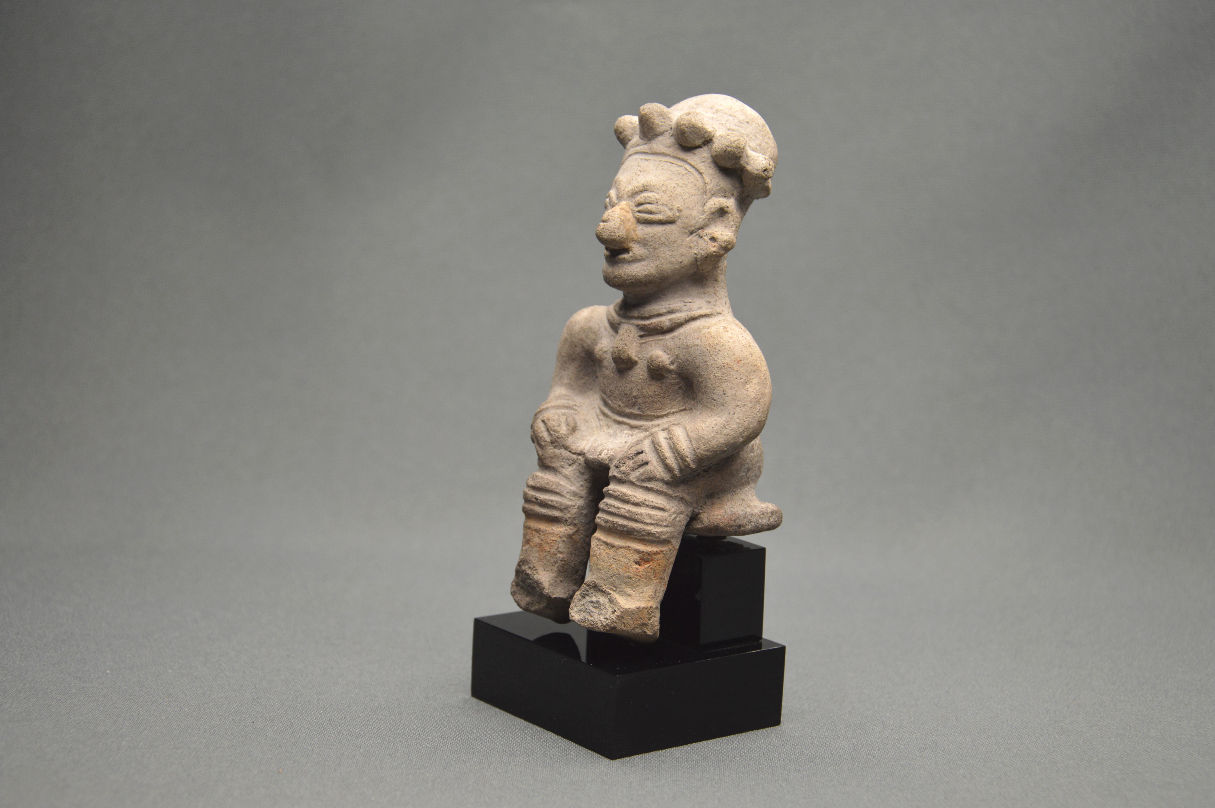 Statuette En Terre Cuite Mexicaine – Style Précolombien – 11 Cm