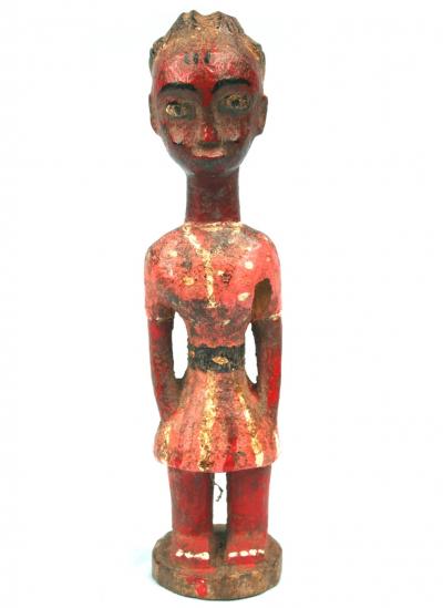 Ancienne Statuette Colon Baoulé - 16,5 Cms 2