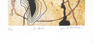 Richard TEXIER - Islanos - Gravure originale signée au crayon 2