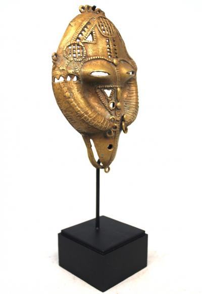 Côte d’Ivoire - Masque en Bronze Baoulé 2