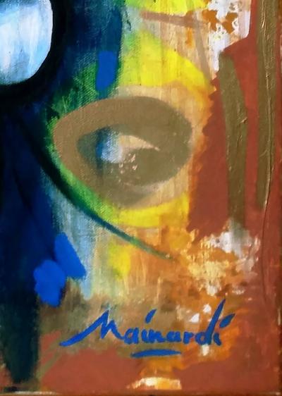 Thomas MAINARDI - The look of hope, Acrylic 2