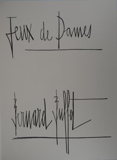 Bernard BUFFET : Jeux de Dames - Dix lithographies originales signées 2
