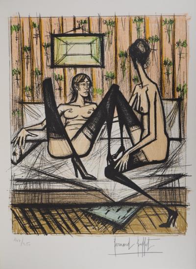 Bernard BUFFET : Jeux de Dames - Dix lithographies originales signées 2