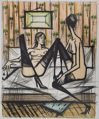 Bernard BUFFET : Jeux de Dames - Dix lithographies originales signées 2