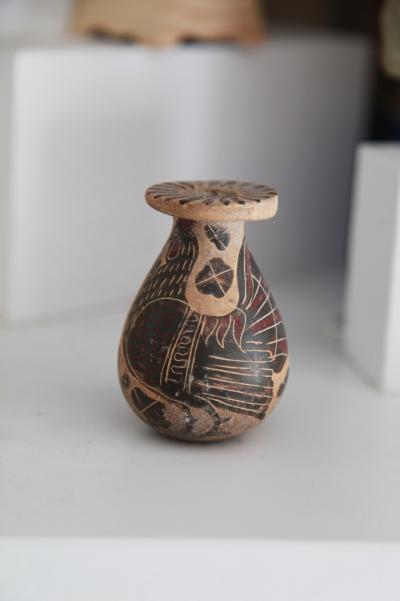 Grèce Antique : Aryballe Corinthien 2