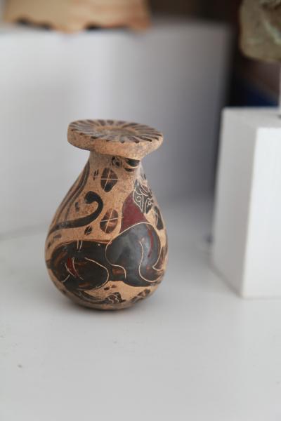 Grèce Antique : Aryballe Corinthien 2