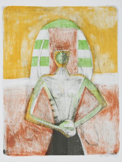 Rufino TAMAYO - Carnavalesque, 1969 - Lithorgaphie originale signée au crayon 2