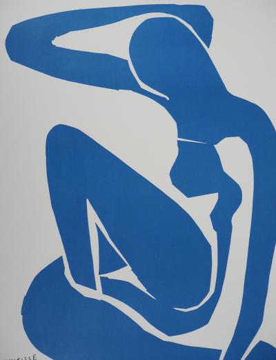 Henri Matisse - Graceful Blue Nude - Original poster signed by the Céret Museum 2