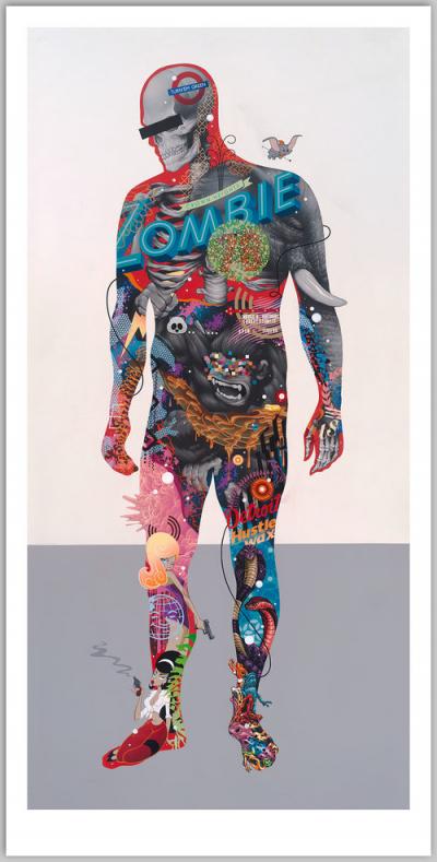 Tristan Eaton THE SON Autoportrait signé et numéroté 2