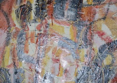 Ladislas Kijno - Composition 1955 - Huile Sur Toile 2