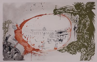 Salvador Dali : Vision de Paradis - Gravure originale signée 2