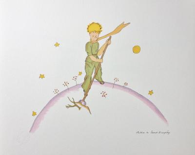 Antoine de SAINT-EXUPERY - Le Petit Prince - Ensemble de 12 lithographies 2