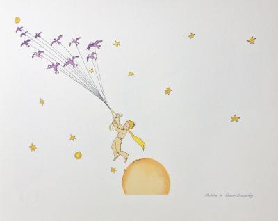 Antoine de SAINT-EXUPERY - Le Petit Prince - Ensemble de 12 lithographies 2