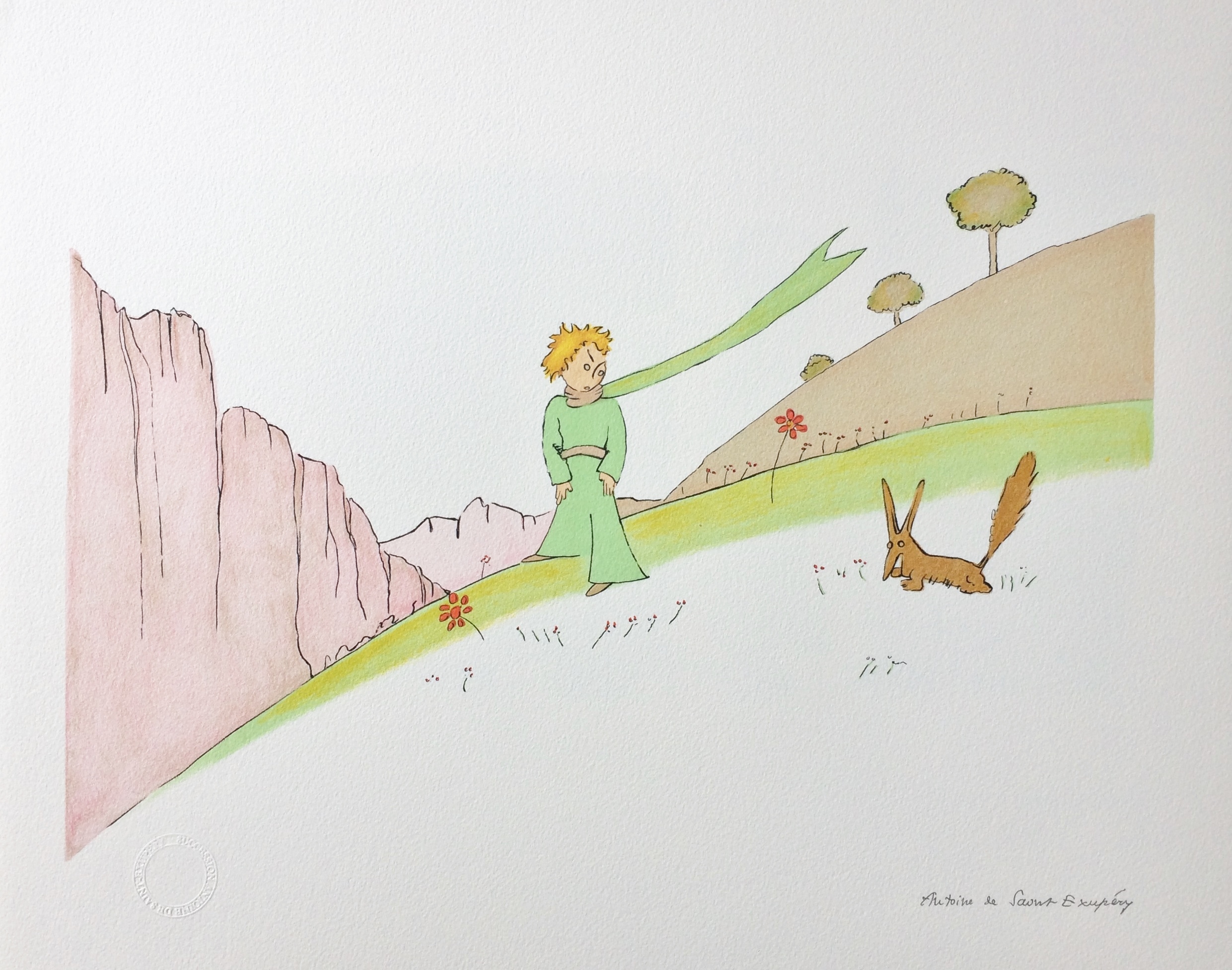 Le Petit Prince Illustrations Originales www.plazzart.com
