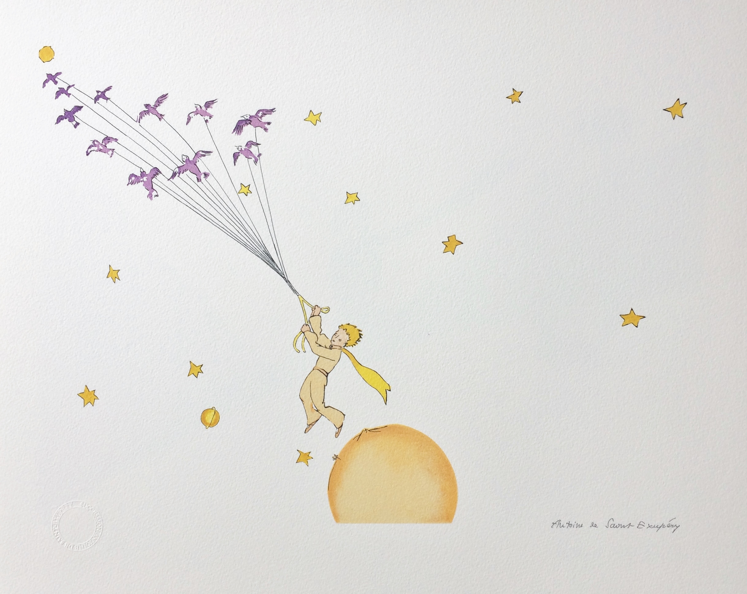 Antoine de SAINT-EXUPERY - Le Petit Prince - Ensemble de 12