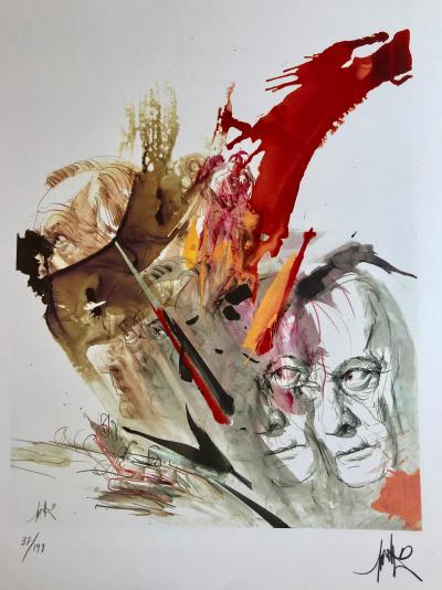 Raymond MORETTI - Lithographie signée par l’artiste 