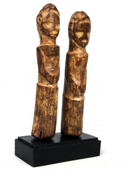 Authentique Couple de Statuettes 