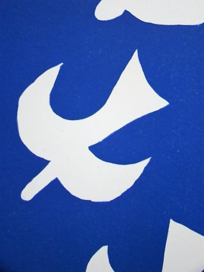GEORGES BRAQUE ( d’après ) - Trois oiseaux - 1955 2