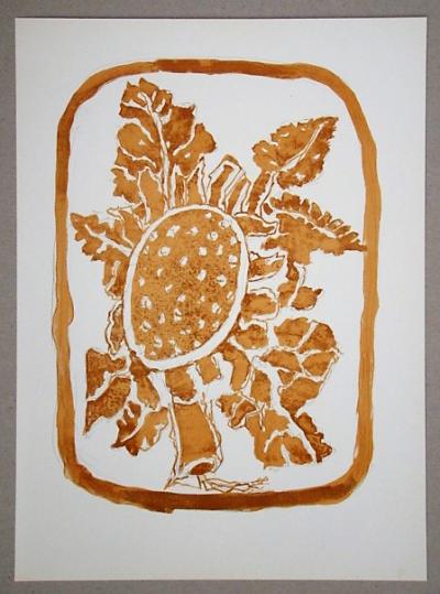 Georges BRAQUE - Le Tournesol, 1955 - Lithographie originale 2