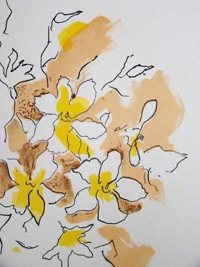 Georges BRAQUE - Le Bouquet, 1955 - Lithographie originale 2