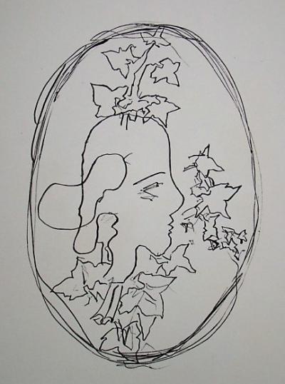 Georges BRAQUE - Le Bouquet, 1955 - Lithographie originale 2