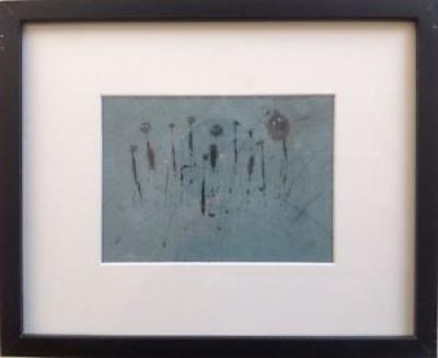 Thierry COUET né en 1961, Composition, 2004, Pastel et encre 2