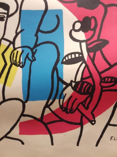 Fernand LEGER (1881 - 1955) Couple 2
