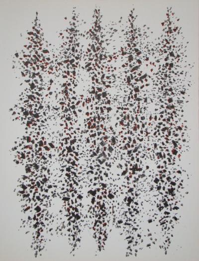 Mark TOBEY - Composition, 1955 - Lithographie originale 2