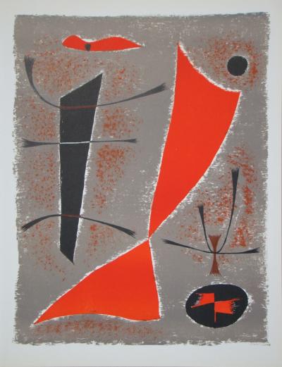Gustave SINGIER - Composition, 1955 - Lithographie originale 2