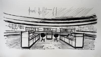 Bernard BUFFET (d’après) - Siemens 1 - Lithographie 2