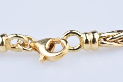 Collier en Or 18 ct (750/1000). Maille Palmier, fermoir mousqueton 2