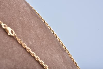 Collier en Or 18 ct (750/1000). Maille Força, fermoir mousqueton 2