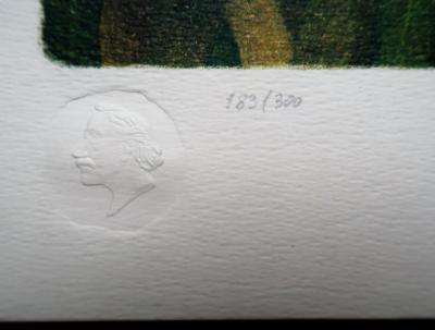 Lithographie Henri Rousseau (1844-1910)  