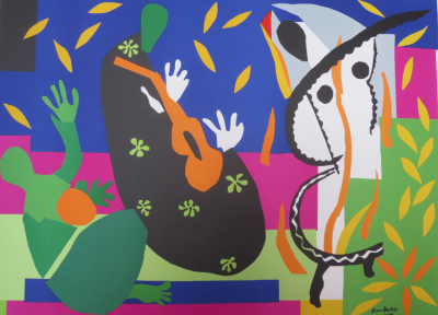 Henri MATISSE (d’aprés)  - La tristesse du roi - Lithographie 2